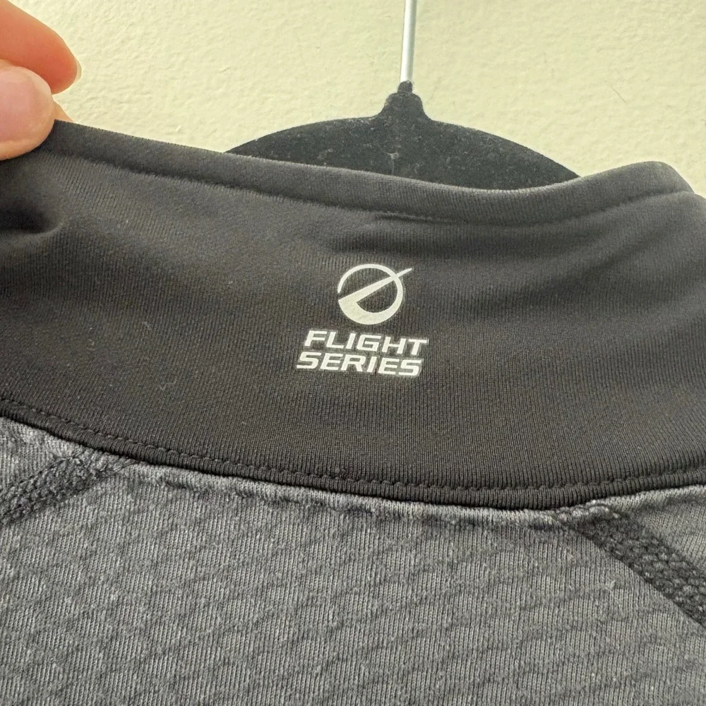 The North Face Flight Series Mens XL Black Quarter Zip Running Pullover Top